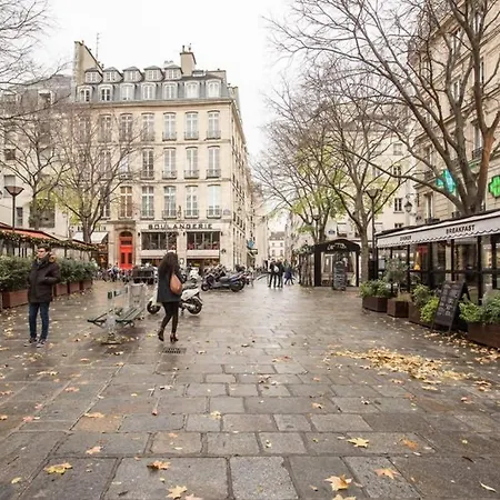 Appartement Charming Le Marais Retro à Paris Extérieur photo