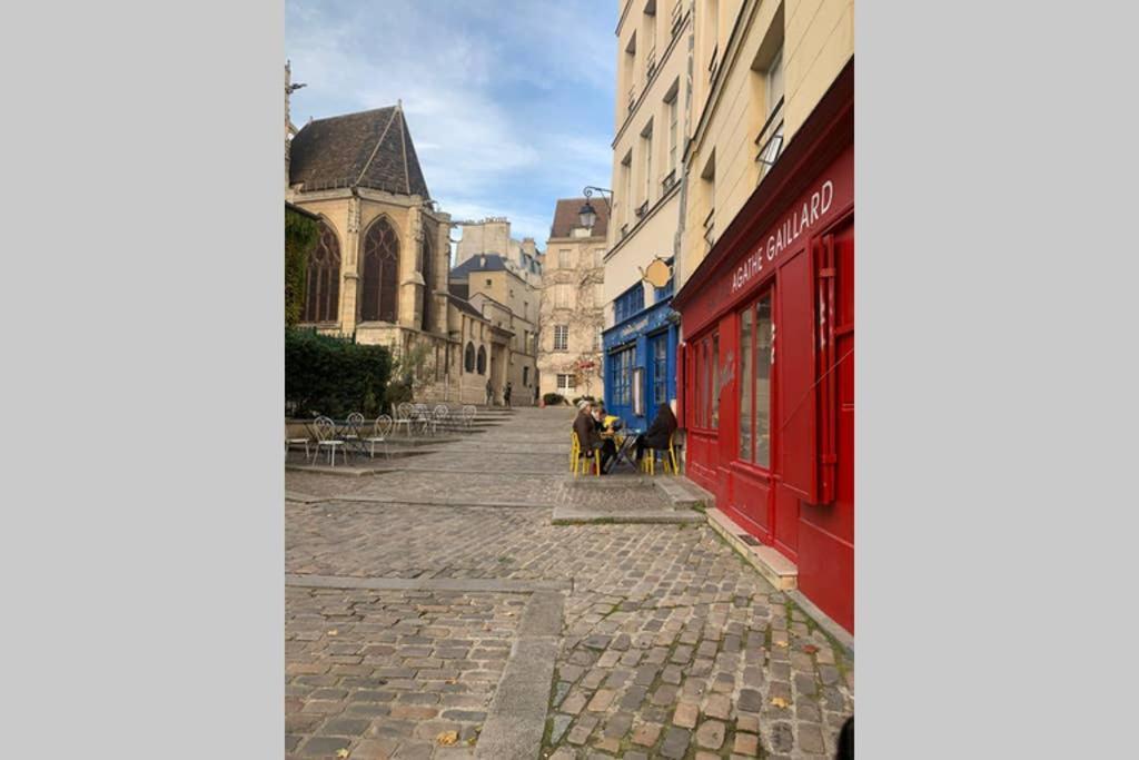 Appartement Charming Le Marais Retro Paris